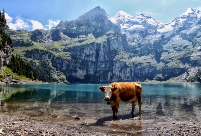 Switzerland-Oeschinen-Lake