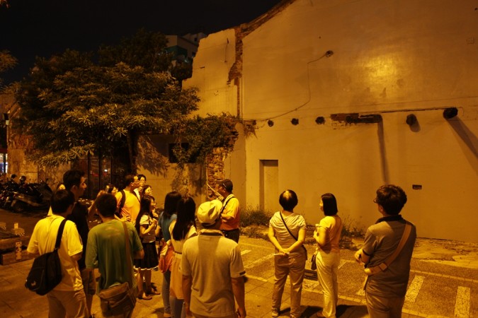 台南市神農街-夜間導覽-海安路裝置藝術 (8)
