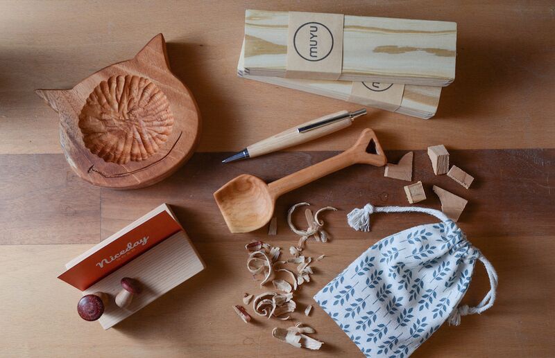 【台北手作。木宇設計】自己做木工：木頭盤子/湯匙/名片架！