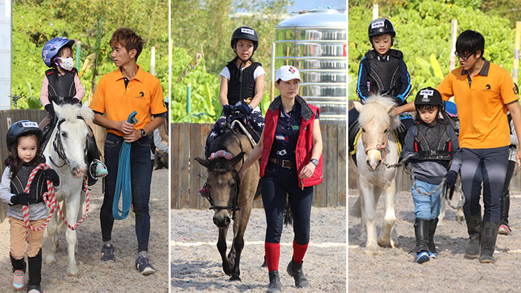 2023冬令營｜漢諾威馬場
孩子騎乘馬匹照片
